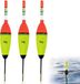 Vislood Set - Dobbers Set - Nachtvissen - Lichtgevende Inzetstukken - 20.8 cm - Jaune Rouge