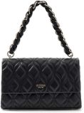Guess Maxine Medium Schoudertas Dames - Imitatieleer - Zwart