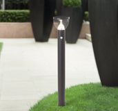 Brilliant Staande lamp Tulip zwart met sensor