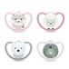 NUK Perfect Match Air Fopspenen | 18-36 Maanden | Orthodontische Fopspenen die Luchtstroom Bevorderen & Speekseluitslag Voorkomen | 95% Baby Acceptatie** | Assorti | 4 Stuks