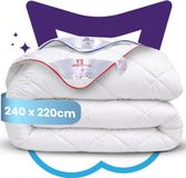 Slaapspeciaal Climate Control Series Dekbed 240x220 cm 4 Seizoenen Dekbed Anti-allergie Wit