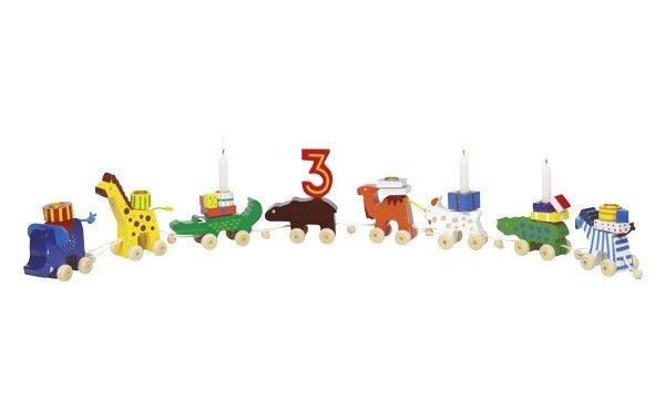 Goki GK108 - Speelgoedtrein - Hout - Multi
