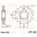 Jt Sprockets Jtf333.14 Pignon avant en acier 530