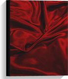 KuijsFotoprint Canvas - Rood Fluwelen Deken - 30x40cm