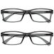 Leesbril The Reading Glazen Leesbril Grijs +2,00
