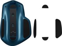 kwmobile muis voeten sticker geschikt voor Logitech MX Master 2S - Computermuis glijder - Stickers in zwart