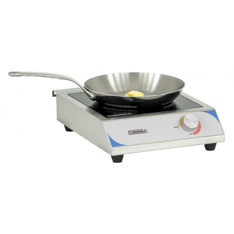 Casselin CPAI350K1 - 33cm Induction Cooktop - Stainless Steel - 1 Zone
