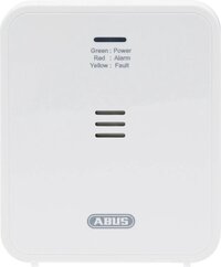 Abus COWM370 Koolmonoxidemelder, CO-melder met 7-jaar-sensor, 85 dB luid alarm; testknop & 3 jaar batterijlevensduur - wit