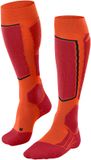 FALKE SK2 Wool warm dik wol functioneel materiaal skisokken heren orange - maat 42-43