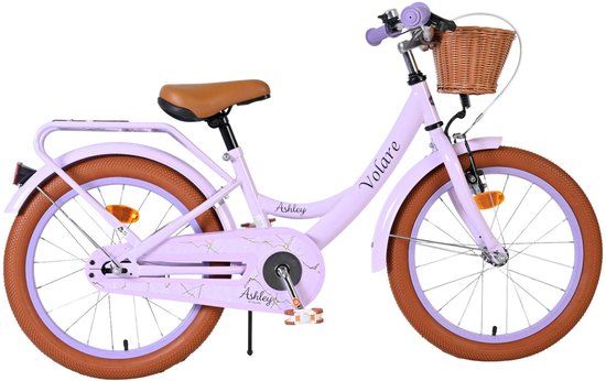 Volare Ashley Kinderfiets - Meisjes - 18 inch - Lila