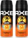 Axe Deodorant Bodyspray Sunset Fresh - 150 ml - Voordeelverpakking - 2 stuks