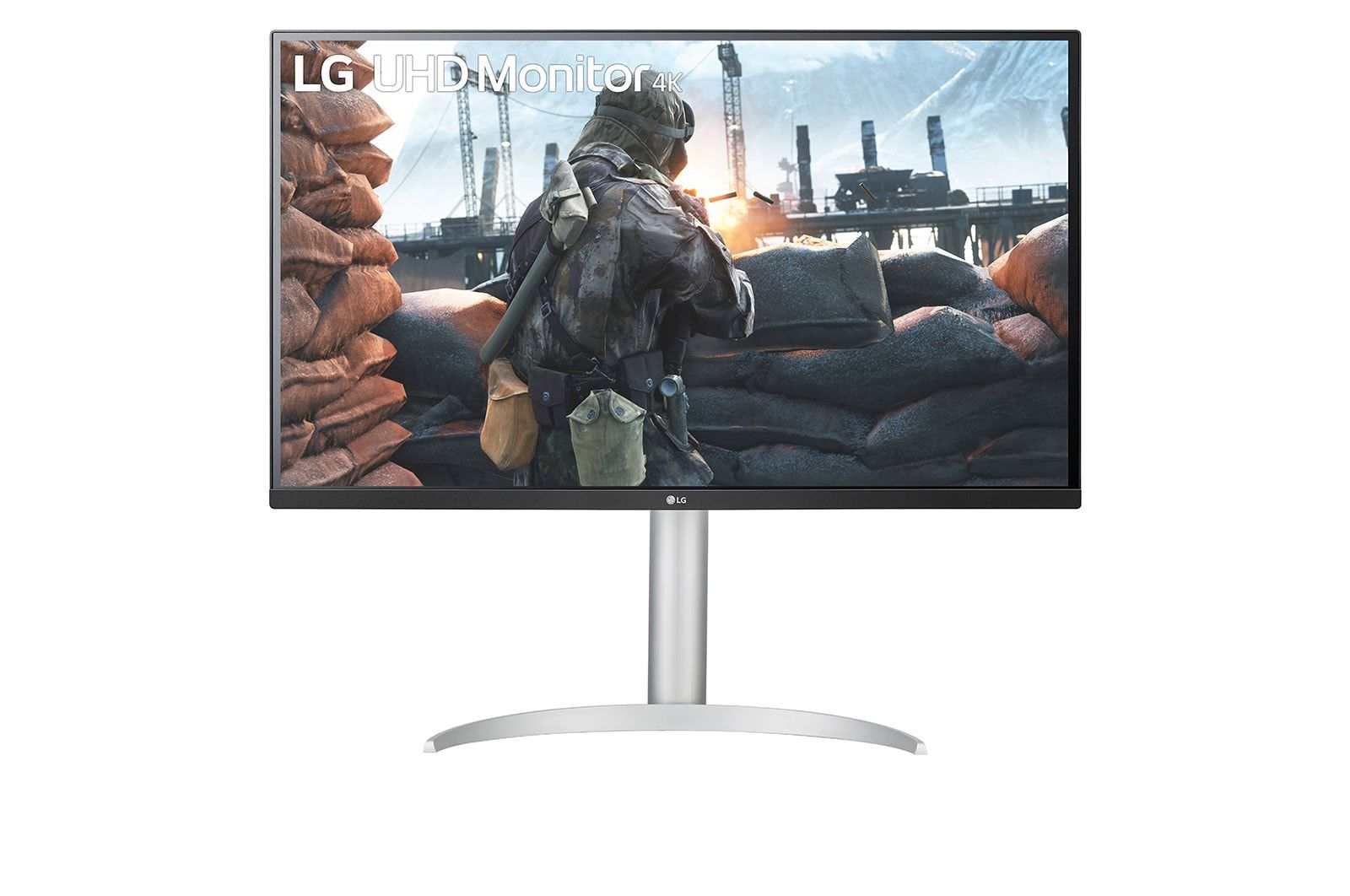 LG 27BP55U-B computer monitor 68,6 cm (27\") 3840 x 2160 Pixels 4K Ultra HD LED Zilver
