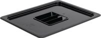 Vogue U475 Polycarbonaat Deksel - Zwart - GN1/2
