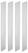 Acier inoxydable 1095 Barres, 4 pièces, 304,8 x 38 x 5 mm