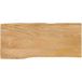 Icecat Table en bois massif Mango avec bord vivant 80x40x3.8cm