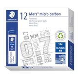 Staedtler Mars Micro Carbon 250 - Koffer 12 grafietkabels 0,7 mm Hb - pak van 12