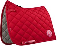Premier Equine Tapis de dressage pour chevaux Atlas Close Contact Rouge Nylon Bambou Full