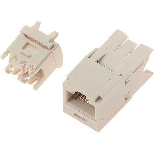 PANDUIT Panduit Koperen jack module wit - kabel interface/gender-adapter (RJ45, RJ45, wit, koperen jack module)
