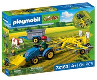 PLAYMOBIL Country 72163: Petit tracteur avec chargeur de balles de foin