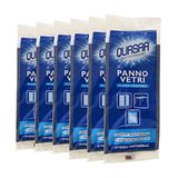 Quasar - Glazen doek van super microvezel - gepolijst ramen en kristallen - streepvrij - verpakking met 6 doeken