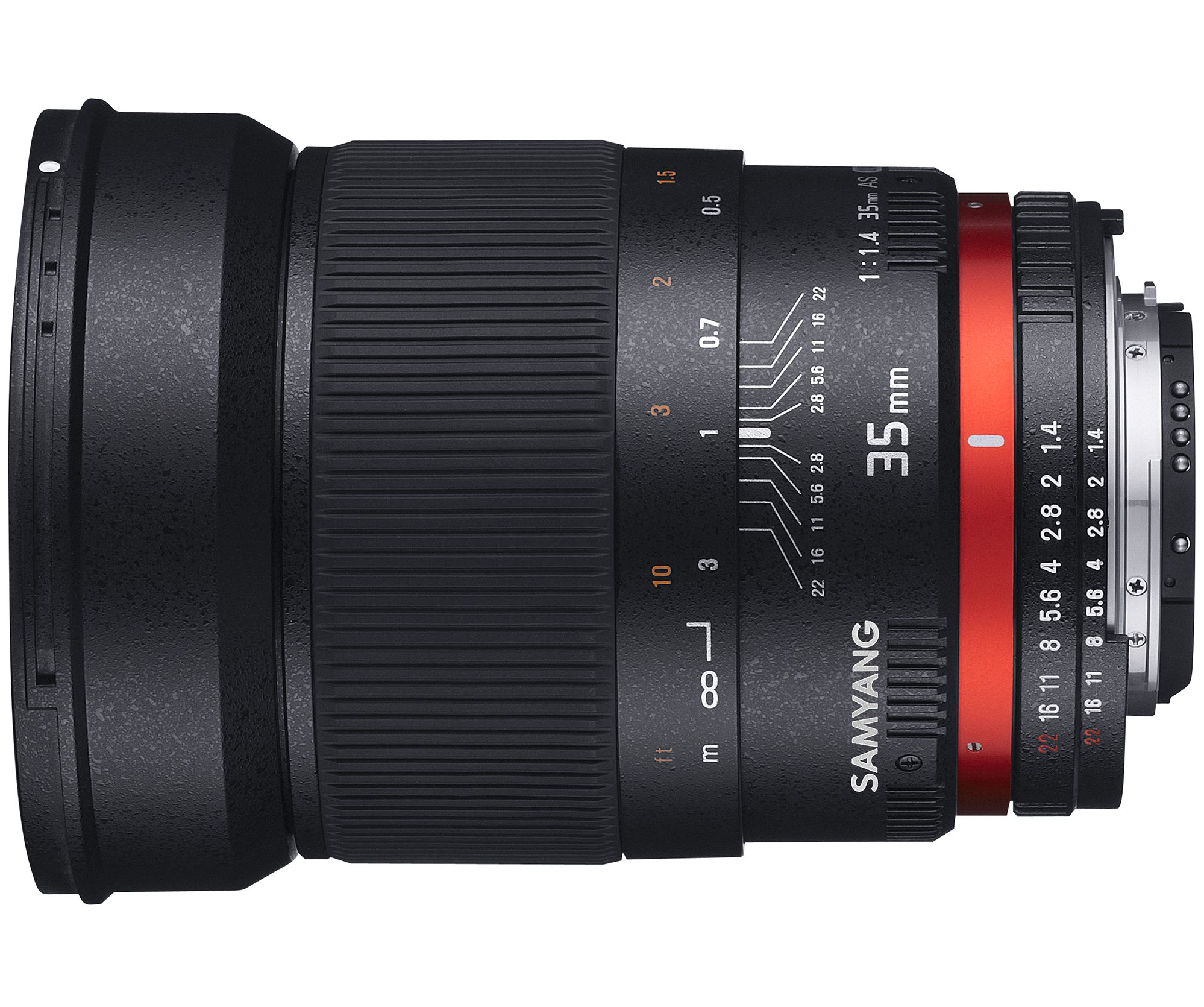 Samyang 35mm F1.4 AS UMC - Nikon AE - Zwart