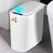 Poubelle intelligente de 12 litres avec capteur - Automatique et adaptée pour chambre à coucher, salon, salle de bain et bureau