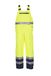 Planam winter-tuinbroek "Waarschuwing" maat XXXL in geel/marine, 2087064