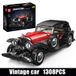 Briques de construction Technisch rouge oldtimer modèle 10114