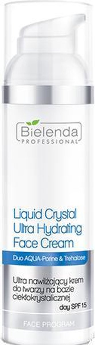 Bielenda Professional BIELENDA PROFESSIONAL_Face Program Liquid Crystal Ultra Hydrating Face Cream SPF15 ultranawil¿aj¹cy krem do twarzy na bazie ciek³okrystalicznej 100ml