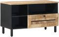 vidaXL - Opbergkasten - Bruin - 80 x 33,5 x 46 cm - Massief Mango Hout
