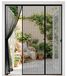 Moustiquaire pour double porte, 160x212 cm, avec fermeture magnétique, sans perçage