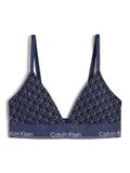 Calvin Klein BH Katoen/Modal Blauw/Wit XL