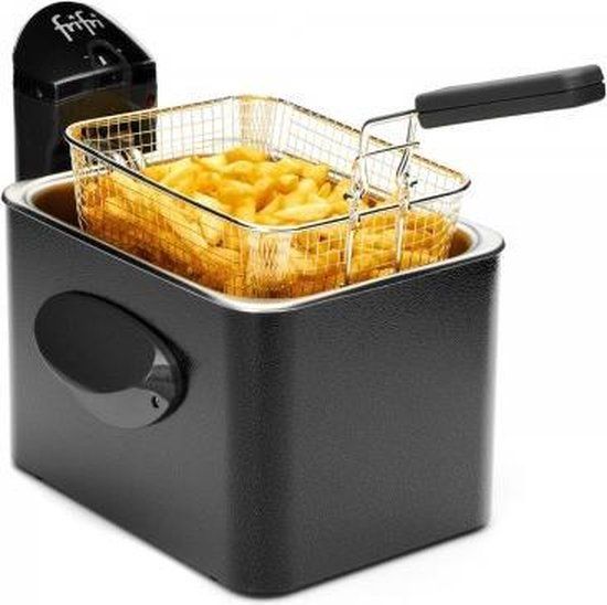 FriFri 1905AS - Friteuse - 3.5L - Zwart/Grijs