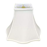 Royal Designs Square Bell Lamp Shade, White, 18 cm x 41 cm x 32.5 cm