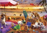 Educa Puzzel Honden Strand Dieren 1000 Stukjes Karton Volwassenen