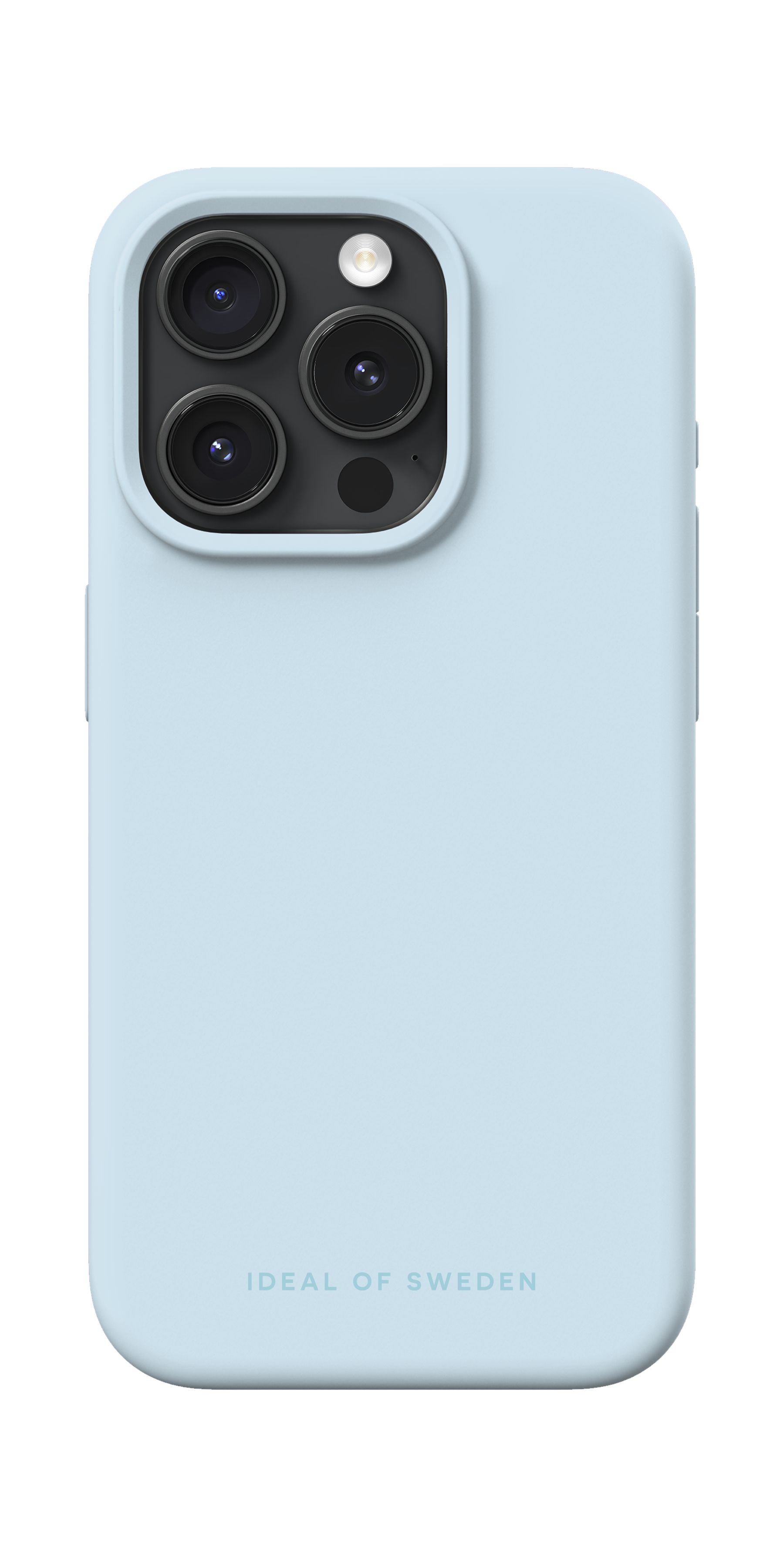 iDeal of Sweden Silicone Case met MagSafe voor de Apple iPhone 15 Pro - Light Blue