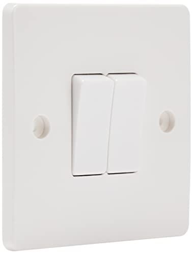 MK Logic Plus K4872 WHI - Plateswitch - 2-weg - 2-bende
