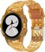 Wigento Samsung Galaxy Watch 5 Pro 45mm siliconen horlogeband met geïntegreerde behuizing