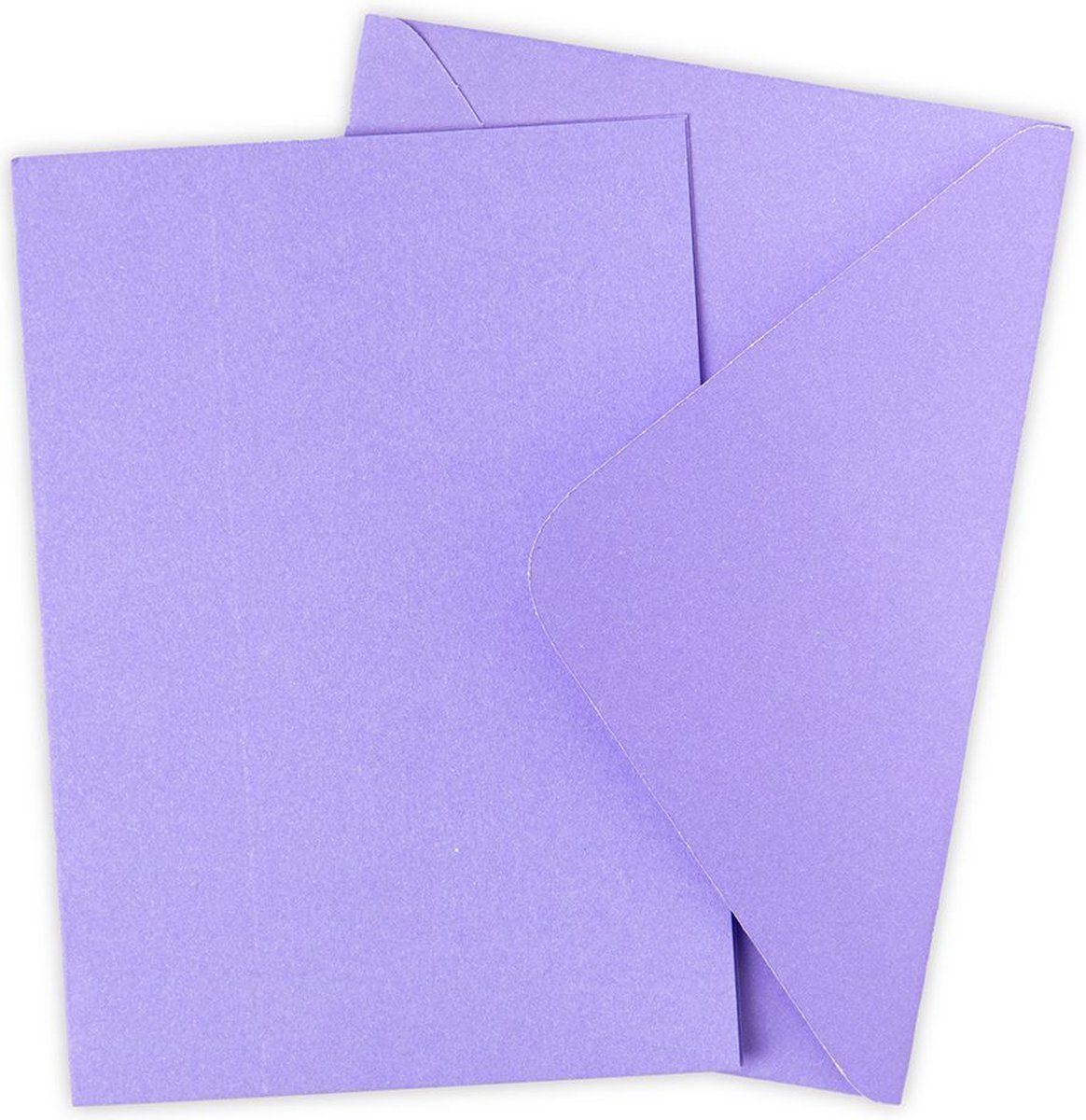 Sizzix Surfacez kaart & envelop set - Lavender