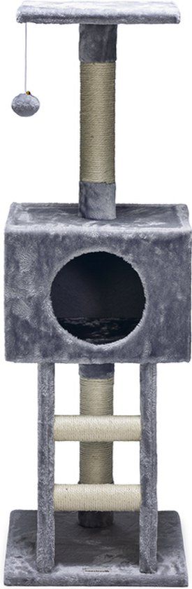 Beeztees Homira Krabpaal - Grijs - 110 cm
