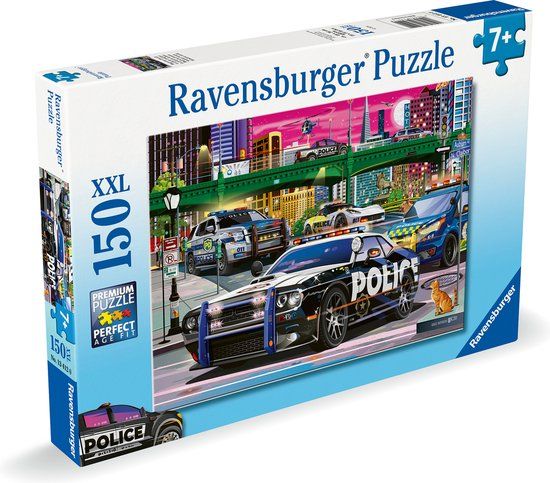 Ravensburger Police on Patrol Legpuzzel - 150 XXL Stukjes