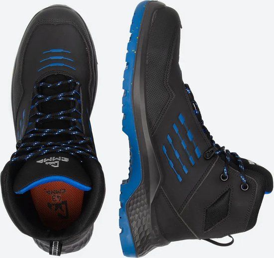 Emma CrossForce X High D S3 - Zwart/Blauw - 41