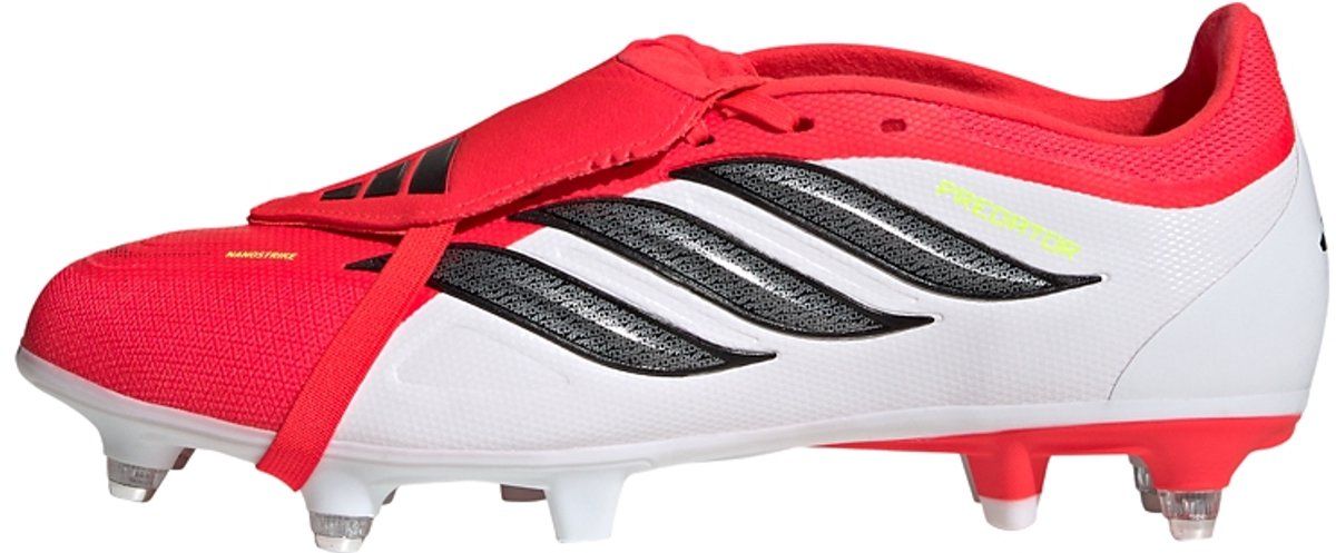 Adidas Performance Predator League Fold-Over Tongue Soft Ground Voetbalschoenen - Unisex - Rood