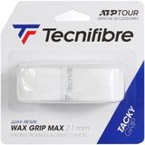 Grip Tecnifibre Wax Grip Max - wit - 2.1mm - basisgrip