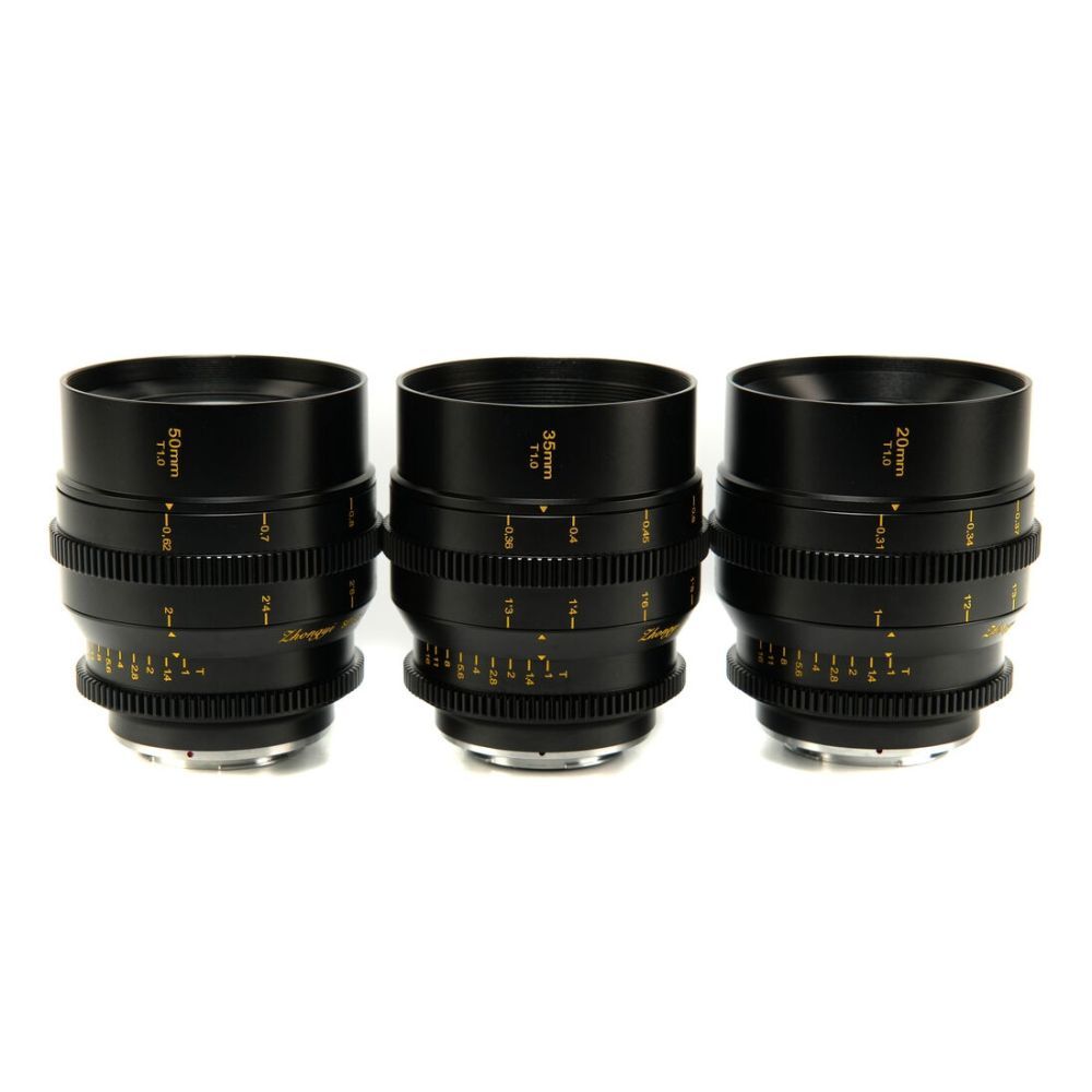 Mitakon Zhongyi Zhongyi Mitakon S35 Cine lens bundel set (20/35/50mm T1.0) voor Canon RF