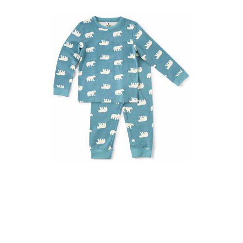 Little Label pyjama met dierenprint - blauw