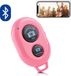 MOJOGEAR Bluetooth remote shutter - Afstandsbediening voor smartphone camera — Compatibel met Android/iOS/Microsoft – Roze