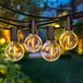 Foryouliving Lichtsnoer 10 Meter voor Buiten - 25 LED Filament Bollen - Koppelbaar Lichtslinger - Tuinverlichting & Sfeerverlichting - Feestverlichting