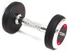 Manubrio en caoutchouc professionnel pour l'entraînement de force - 20 kg