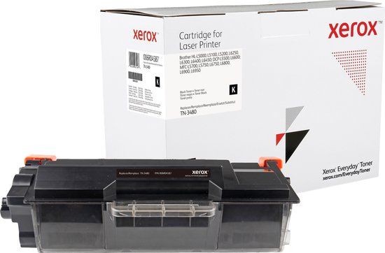 Xerox Everyday Toner - Vervangt Brother TN-3480 - Zwart